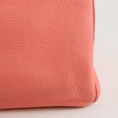 Hermès Birkin 35 Crevette Clemence Q Square Stamp