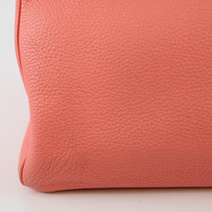 Hermès Birkin 35 Crevette Clemence Q Square Stamp