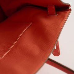 Hermès Birkin 35 Crevette Clemence Q Square Stamp