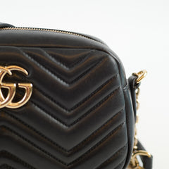 Gucci Marmont Camera Bag Black 2026