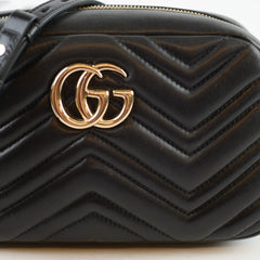 Gucci Marmont Camera Bag Black 2026