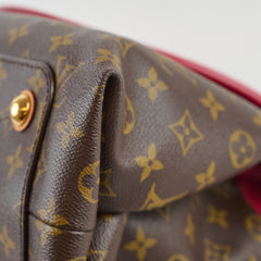 Louis Vuitton Monogram Olympe MM Rouge