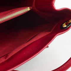 Louis Vuitton Monogram Olympe MM Rouge