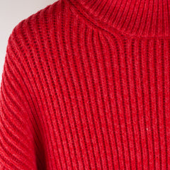 Louis Vuitton Wool Jumper Red Size M