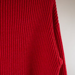 Louis Vuitton Wool Jumper Red Size M