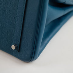 Hermès Hermes Birkin 35 Colvert PHW Q Square Stamp 2013