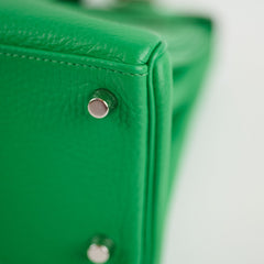 Hermès Hermes Kelly 28 Togo Bamboo PHW R Square Stamp