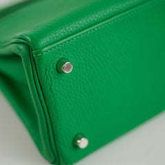 Hermès Hermes Kelly 28 Togo Bamboo PHW R Square Stamp