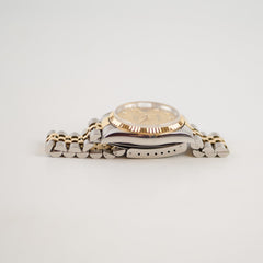 Rolex Datejust 36mm 16233G Two Tone Watch with Diamond Dial
