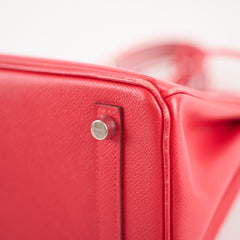 Hermès Hermes Birkin 25 Bougainvillea PHW N Square Stamp 2010