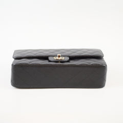 Chanel Caviar Medium/Large Double Classic Flap Black