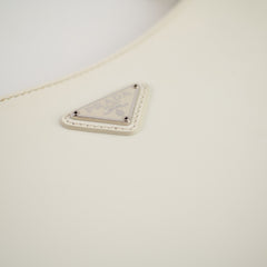 Prada Cleo White Shoulder Bag