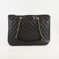 Chanel Caviar Classic Tote Bag Black