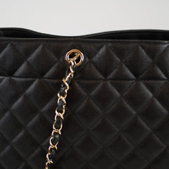 Chanel Caviar Classic Tote Bag Black