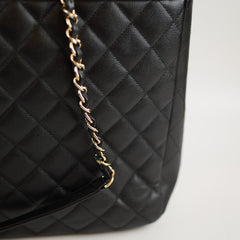 Chanel Caviar Classic Tote Bag Black