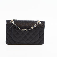 Chanel Classic Flap Small Black Caviar SHW