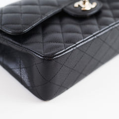 Chanel Classic Flap Small Black Caviar SHW