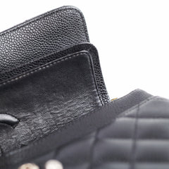 Chanel Classic Flap Small Black Caviar SHW