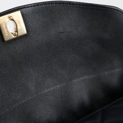 Chanel Camera Bag Diana Black Lambskin 27 Series