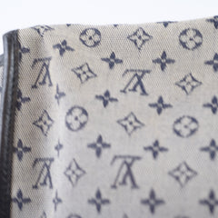 Louis Vuitton Mini Lin Berangere Bleu Shoulder Bag Navy