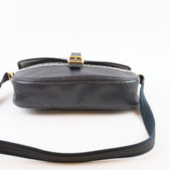 Louis Vuitton Mini Lin Berangere Bleu Shoulder Bag Navy