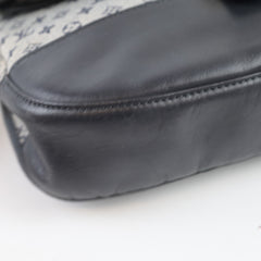 Louis Vuitton Mini Lin Berangere Bleu Shoulder Bag Navy