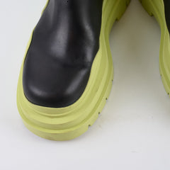 Bottega Veneta Tire Chelsea Boots black Size 36