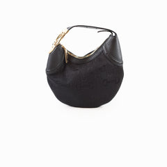 Gucci Horsebit Glam Hobo Bag Black
