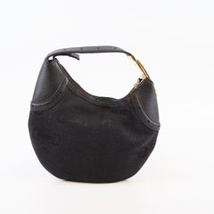 Gucci Horsebit Glam Hobo Bag Black