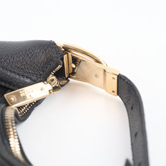 Gucci Horsebit Glam Hobo Bag Black