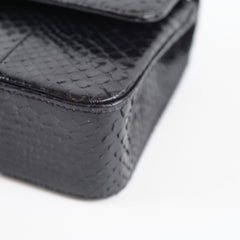 Chanel Medium Classic Flap Python Black