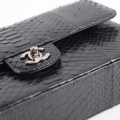 Chanel Medium Classic Flap Python Black