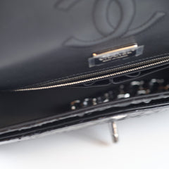 Chanel Medium Classic Flap Python Black