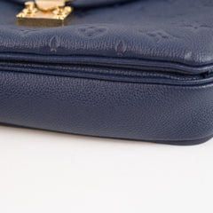 Louis Vuitton Pochette Metis Empreinte Navy 2024