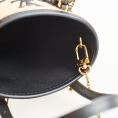 Louis Vuitton By The Pool Nano Bucket Bag Raffia