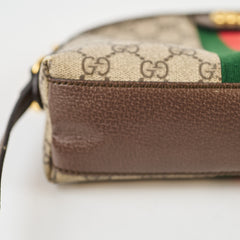 35806. Gucci Ophidia Rounded Shoulder Bag Brown