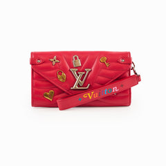 Louis Vuitton New Wave Wallet Red