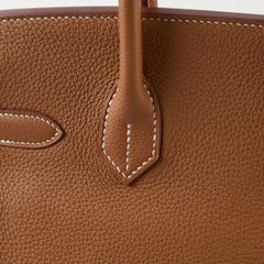 Hermes Birkin 30 Togo Gold Y Stamp