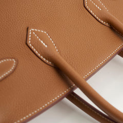 Hermes Birkin 30 Togo Gold Y Stamp