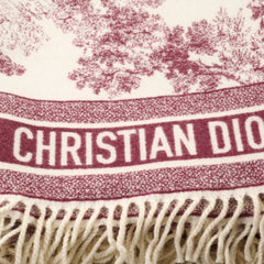 Dior 2019 Cruise Toile de Jouy Throw Blanket