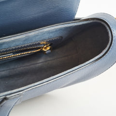 Christian Dior Saddle Dark Blue