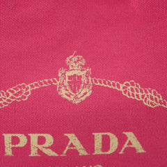 Prada Canapa Canvas Tote Pink