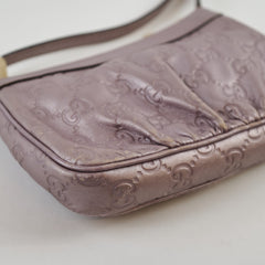 Gucci Guccissima Pochette Shoulder Bag