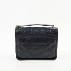 Saint Laurent Niki Crossbody Bag Dark Grey