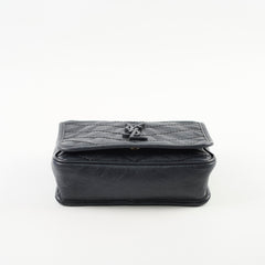 Saint Laurent Niki Crossbody Bag Dark Grey