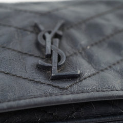 Saint Laurent Niki Crossbody Bag Dark Grey
