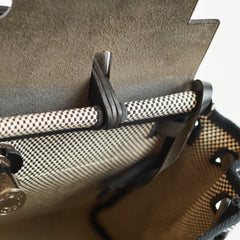 Hermès Herbag 31 Criss Viking Black & White