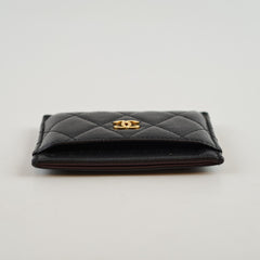 Chanel Black Caviar Card Holder