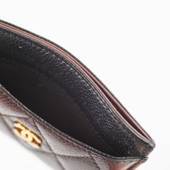 Chanel Black Caviar Card Holder