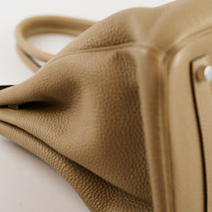 Hermès Hermes Birkin 35 Togo Gris Tourterelle N Square Stamp